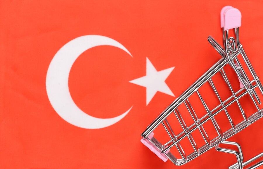 Food and health products were the top online purchases by Turks last year