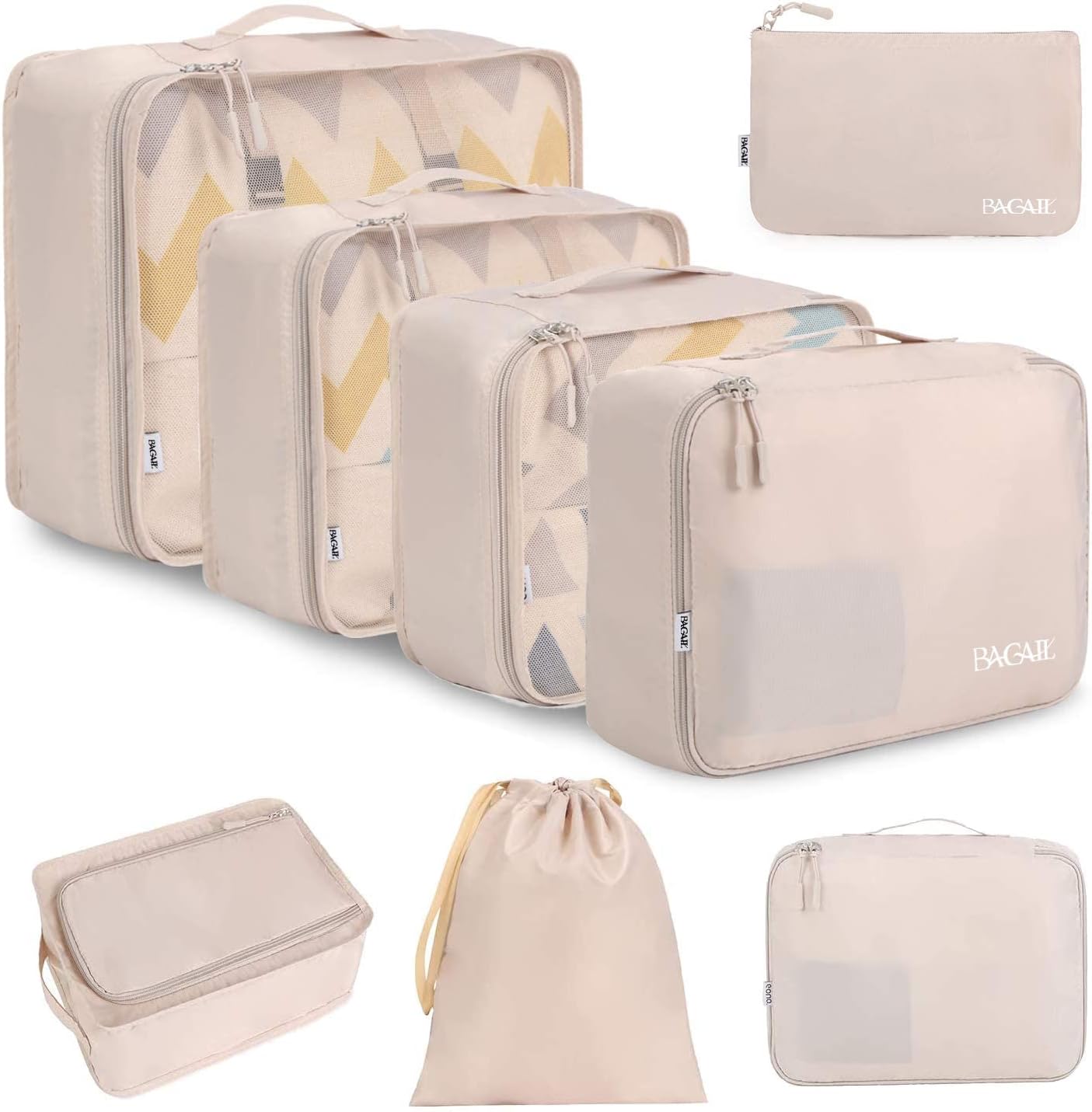 Bagail Packing Cubes (8 Pieces)