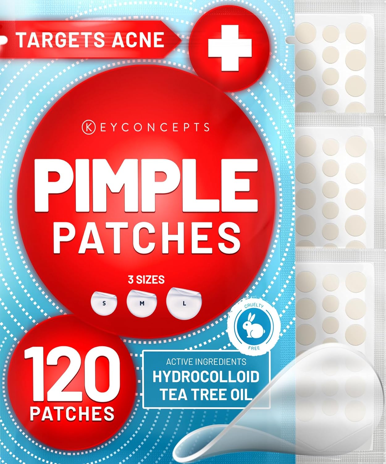 Keyconcepts Pimple Patches (240 Pack)