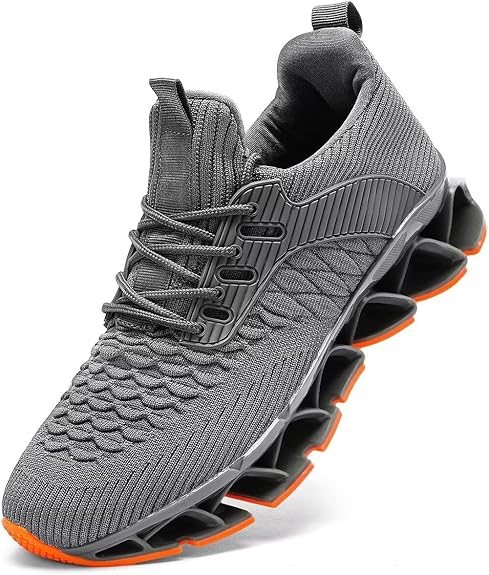 Men's Slip-on Walking Running Shoes Blade Tennis Casual Fashion Sneakers